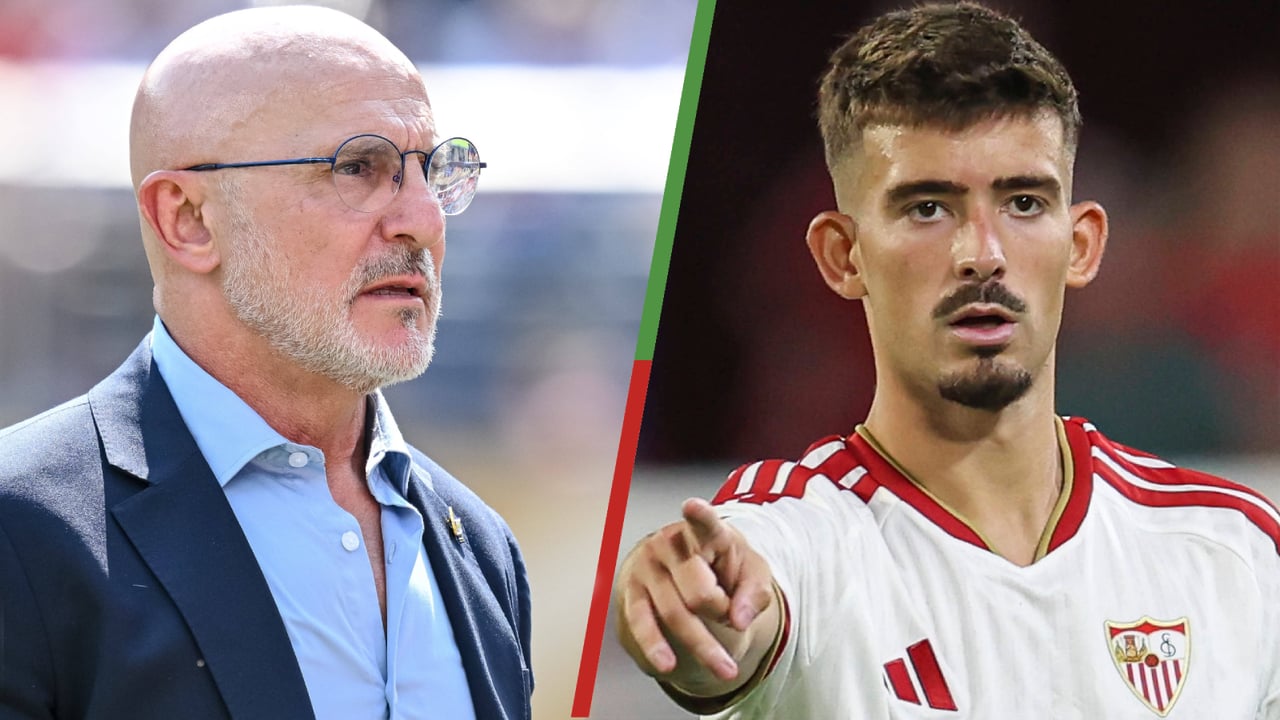 Kike Salas, central del Sevilla, golpea la puerta de Luis de la Fuente para ir directo a la Selección Española