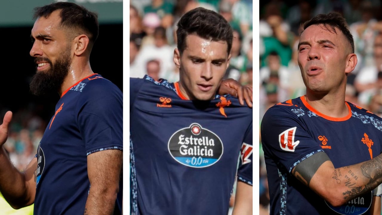 La 'guerra' entre Borja Iglesias y Douvikas salpica a Iago Aspas