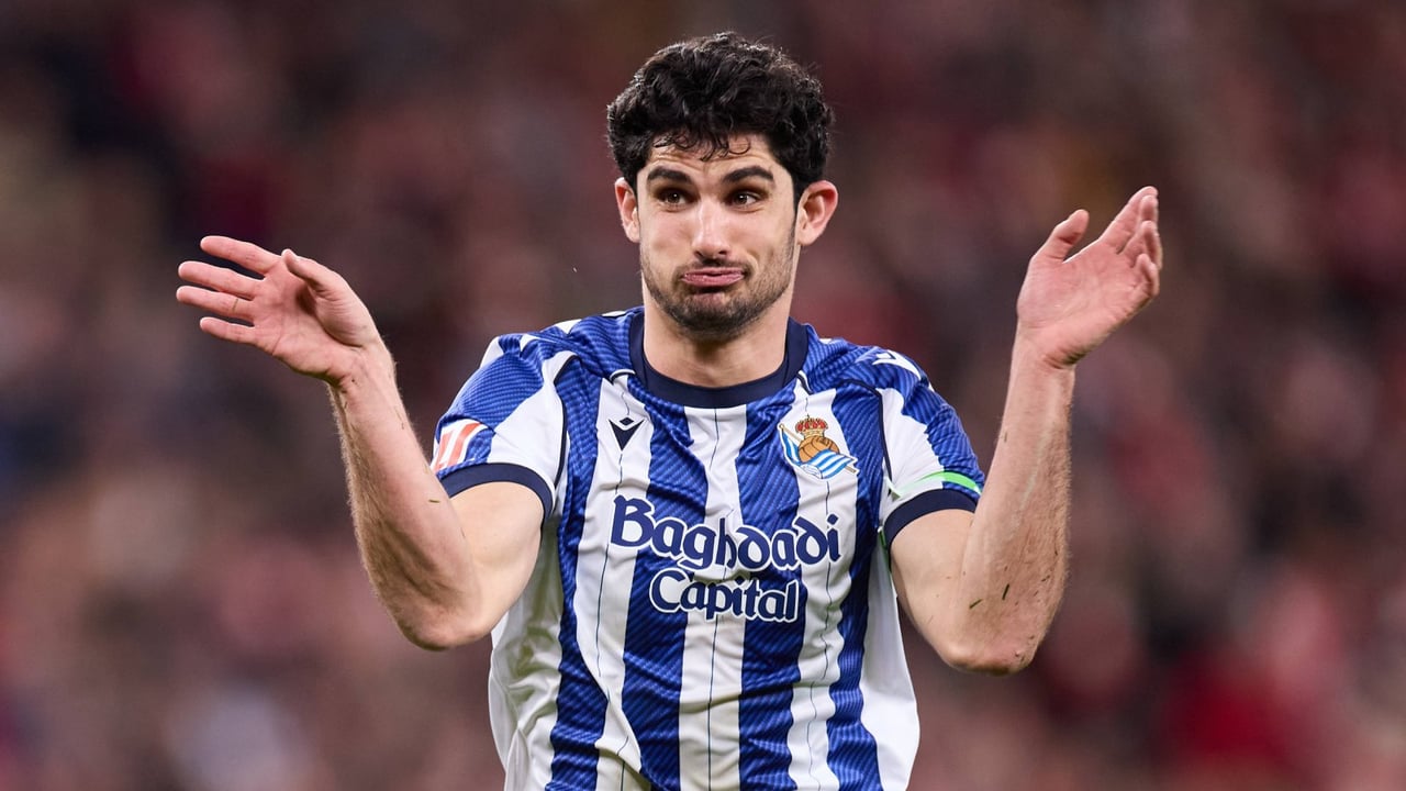 Guedes se reencuentra en la Real Sociedad: "Nos ha dado muchas alegrías y más que nos va a dar"
