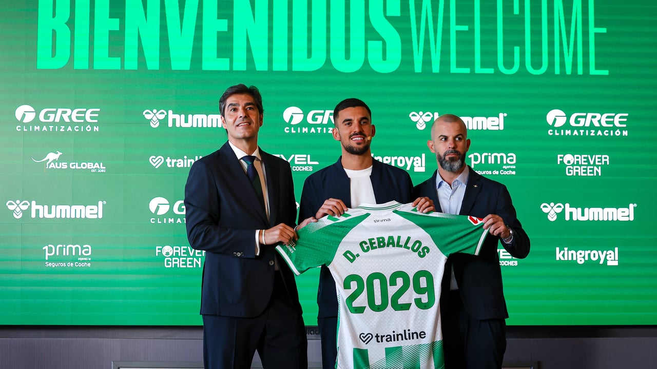 Luna Serrat emociona a Dani Ceballos en su regreso al Betis: "Tus niñas te verán cumplir aquel sueño"