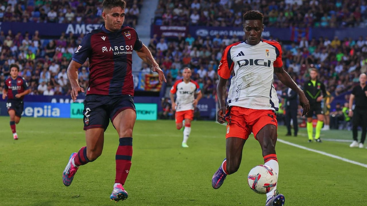 Oviedo - Levante: horario, canal y dónde ver hoy en TV y online el partido de la jornada 8 de LaLiga
