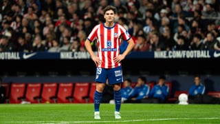Julián Álvarez cambia el escenario por LaLiga