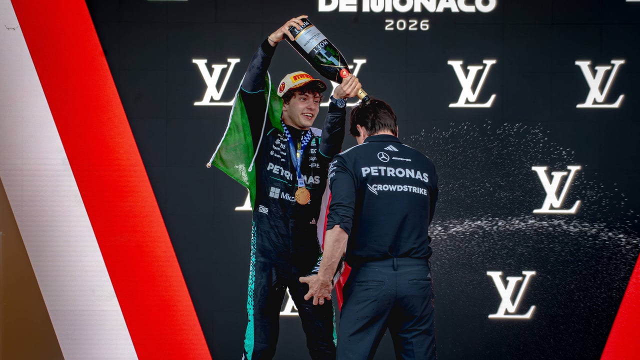 Clasificación de F1 2026 tras el Gran Premio de Mónaco: Antonelli líder, Fernando Alonso se estrena y Carlos Sainz 14º