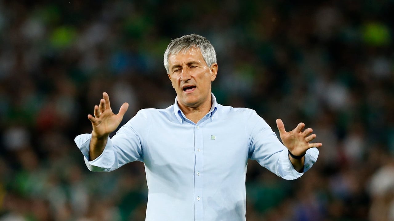Quique Setién y su semilla en el Betis actual