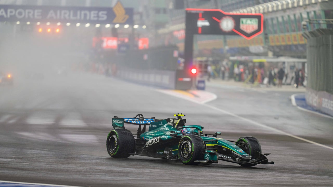 Así queda la parrilla de salida del Gran Premio de Singapur 2026 de F1: Verstappen logra la 'pole', con Sainz 13º y Alonso 16º