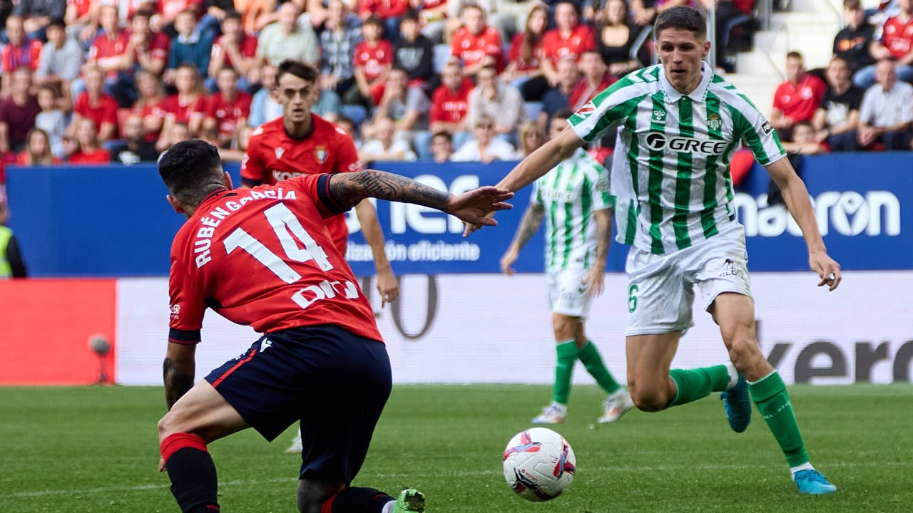 Una duda y otra esperada ausencia en lista del Betis para la Copa del Rey
