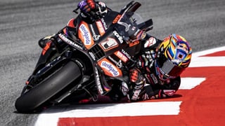 Jorge Martín vuelve a caerse, dice adiós en Montmeló a la Q2 de MotoGP y Pedro Acosta lo aprovecha