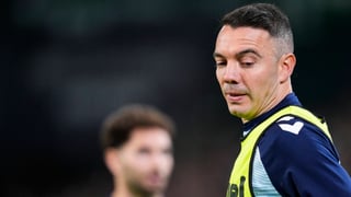 El Celta de Vigo informa de la lesión de Iago Aspas con su futuro aún en el aire