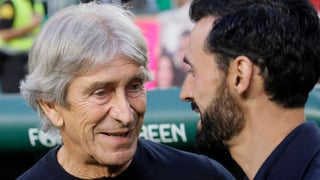 Pellegrini explica la lesión de Bartra en el Betis y responde a las quejas de Arbeloa: "El mérito del Real Madrid fue Lunin"