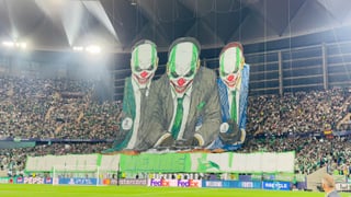 "Exponte al verde y blanco": el espectacular tifo antes de una nueva noche mágica del Betis en la Champions