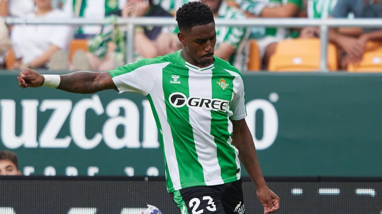 El Betis confirma la lesión de Junior: parte médico y tiempo de baja