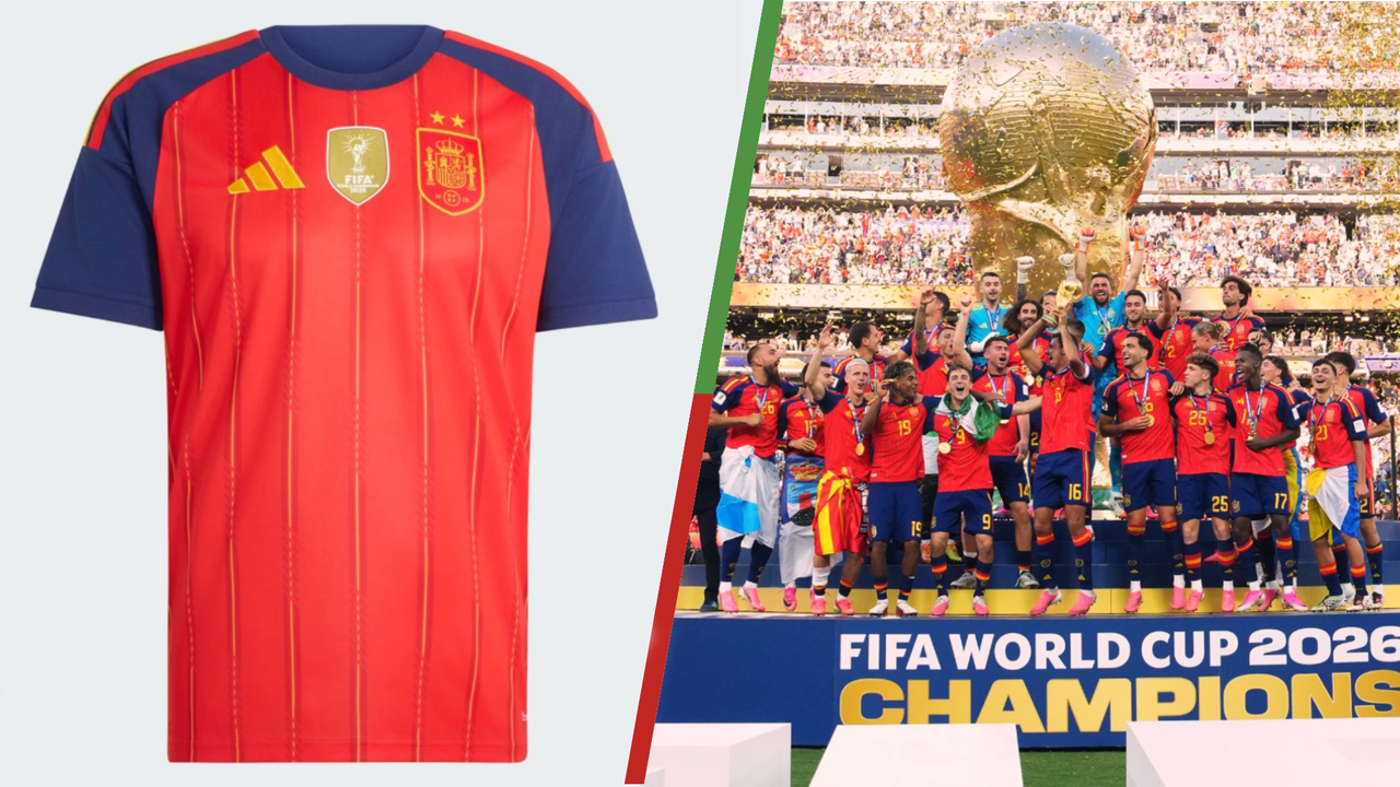 Adidas pone fecha a la camiseta de España con dos estrellas y agota el resto de la colección