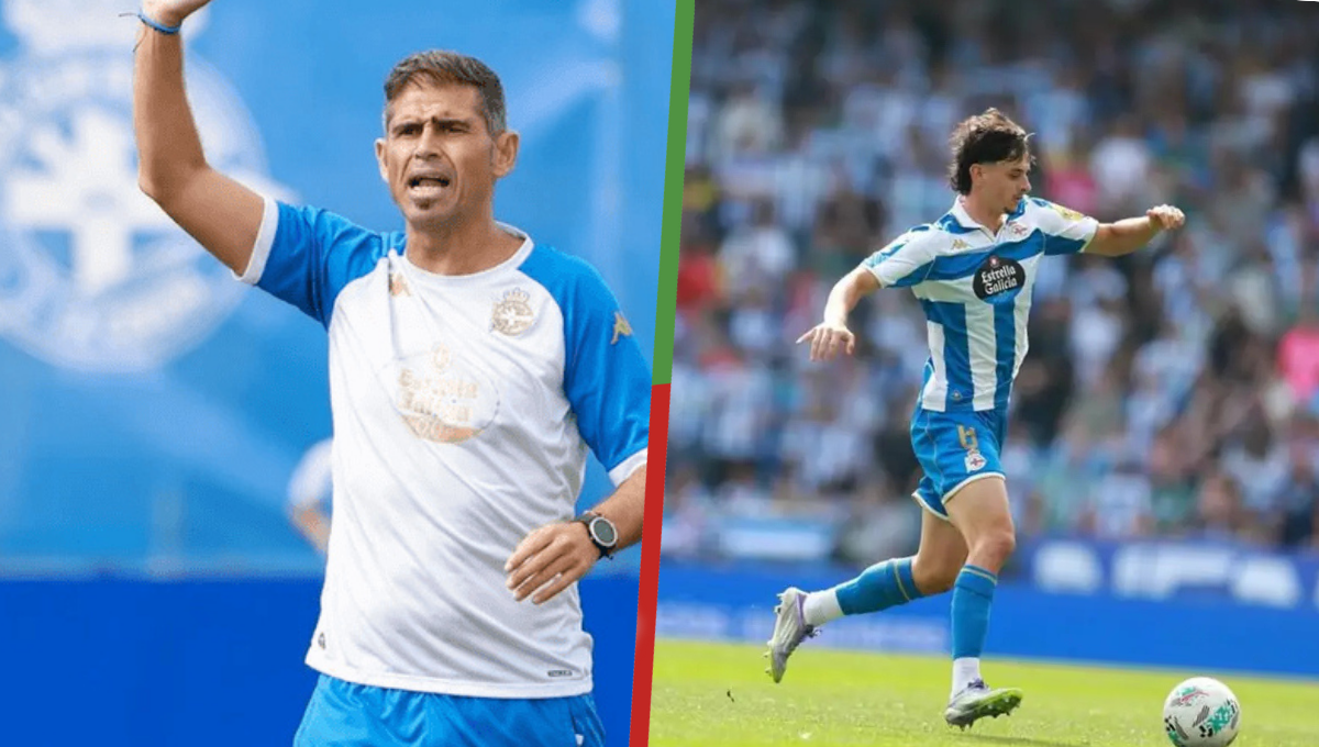 Patiño ha perdido protagonismo en el Deportivo de La Coruña y Antonio Hidalgo aclara su situación