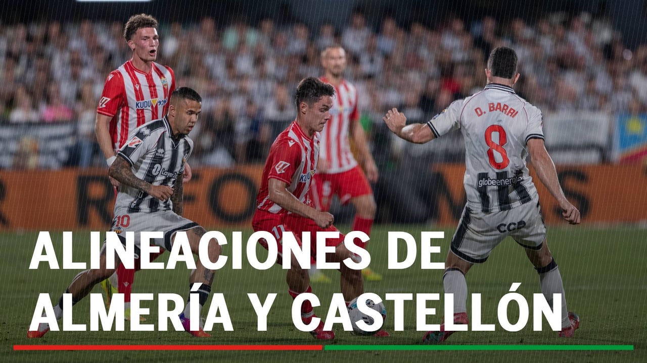 Almería - Castellón: alineaciones probables, horario y dónde ver en tv la vuelta de semifinales del playoff de ascenso a Primera División