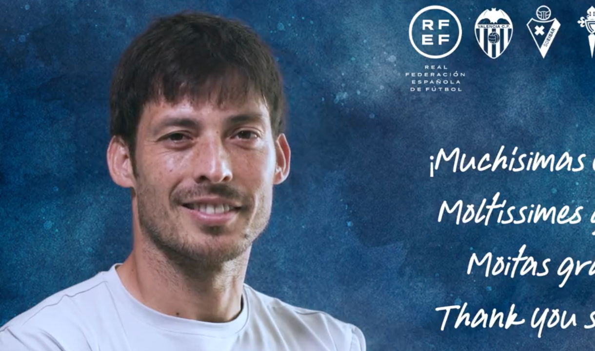 El adiós de David Silva