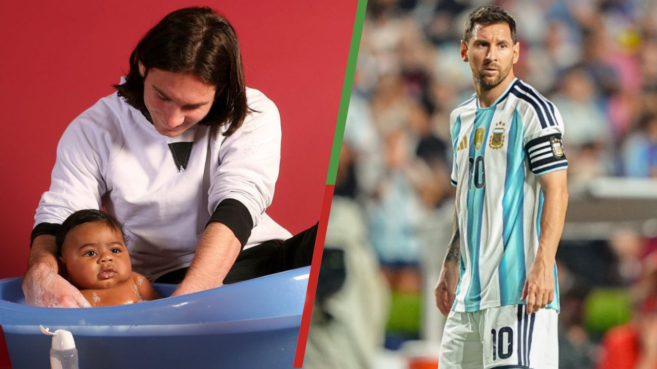 Messi revive su histórica foto con Lamine Yamal antes de la final del Mundial