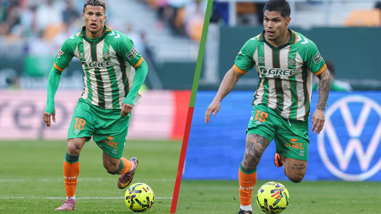 Atentos a Deossa y Cucho Hernández en el Betis: "Se juegan mucho en el derbi"