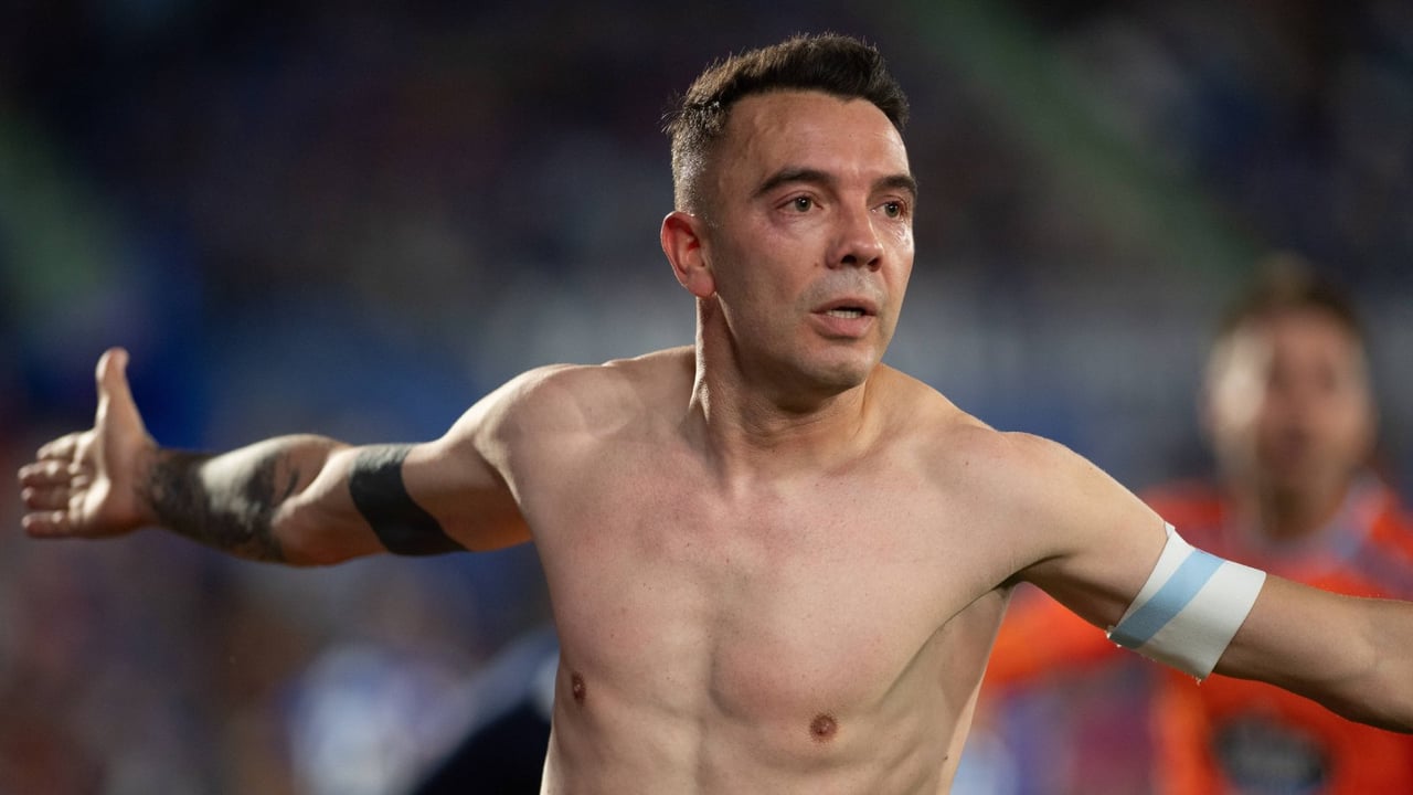 Iago Aspas puntúa la temporada del Celta