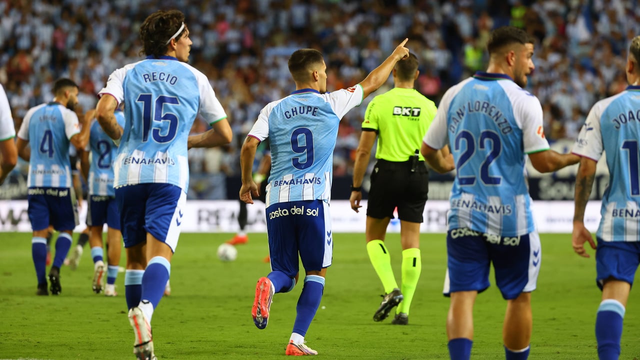 Málaga - Espanyol: alineaciones, horario y dónde ver hoy en TV el partido de LaLiga
