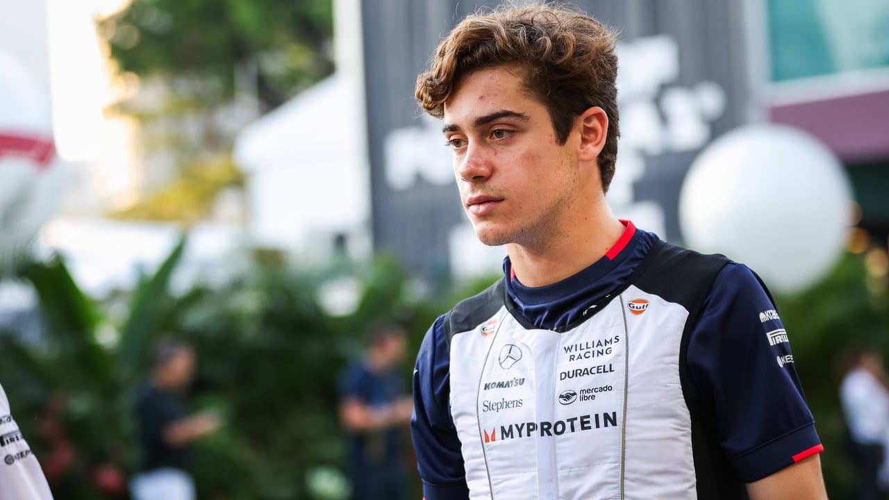 Golpe al futuro de Franco Colapinto