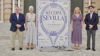 Presentado el cartel de la 63ª edición de la Copa Sevilla: "Se ha consolidado como una de las grandes citas del tenis nacional"