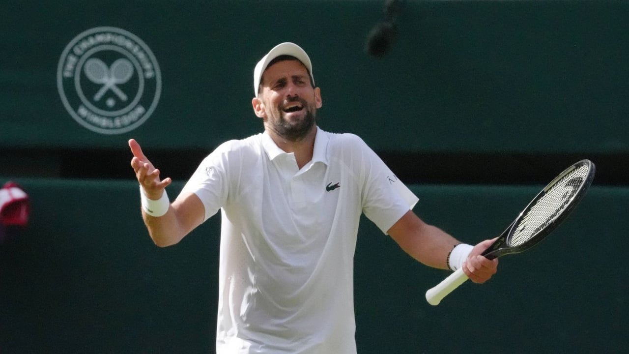Novak Djokovic se juega la descalificación en Wimbledon