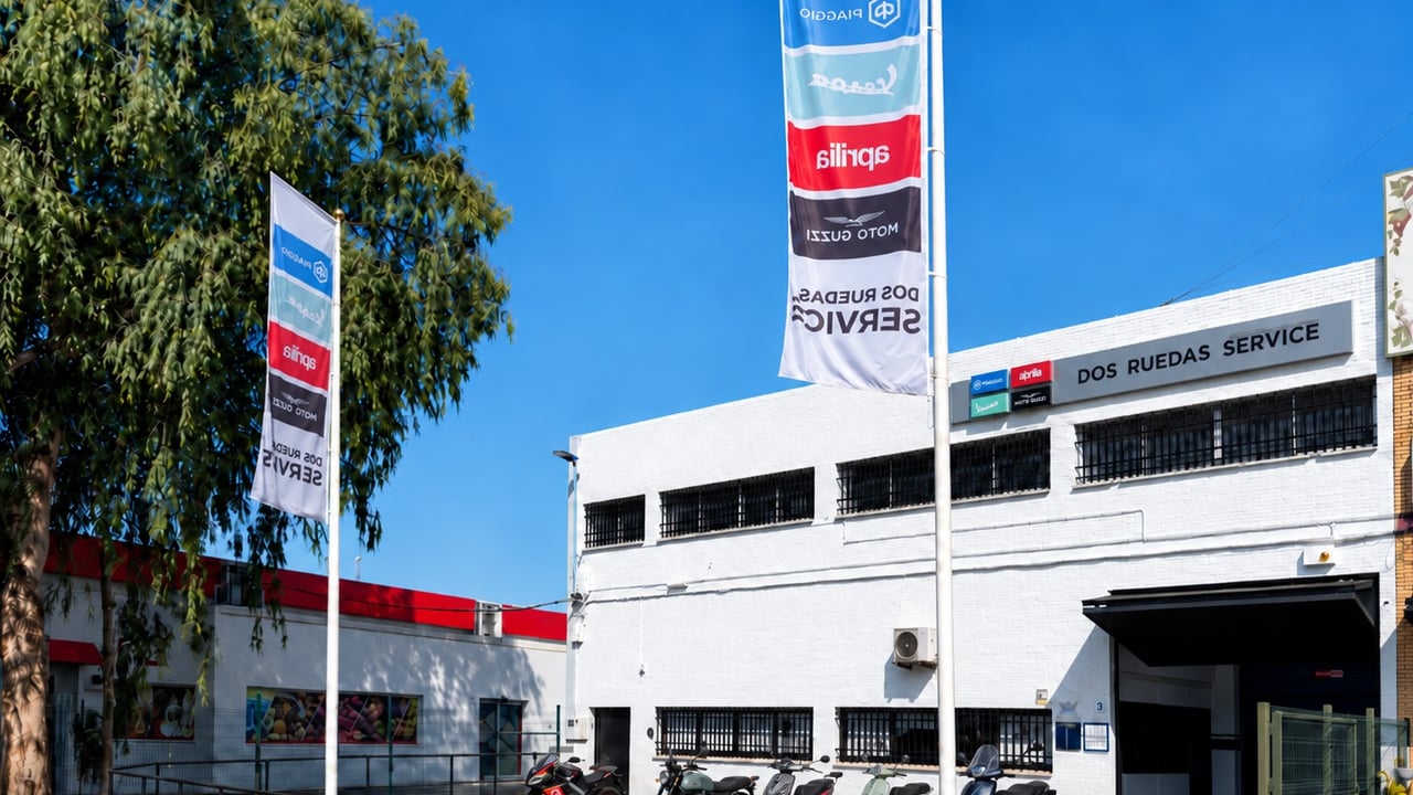 Taller Dos Ruedas Sevilla, servicio oficial del grupo Piaggio, estrena nueva etapa para los motoristas de la provincia