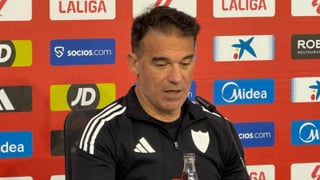 García Plaza quiere "un infierno" en el Sánchez-Pizjuán y lanza una predicción: "Vamos a salvarnos, pero sufriendo"