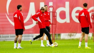 Cambio de ánimo en el entrenamiento del Sevilla: la cal de Januzaj compensa la arena de Oso 