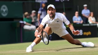 Djokovic hace temblar a Wimbledon y a Sinner