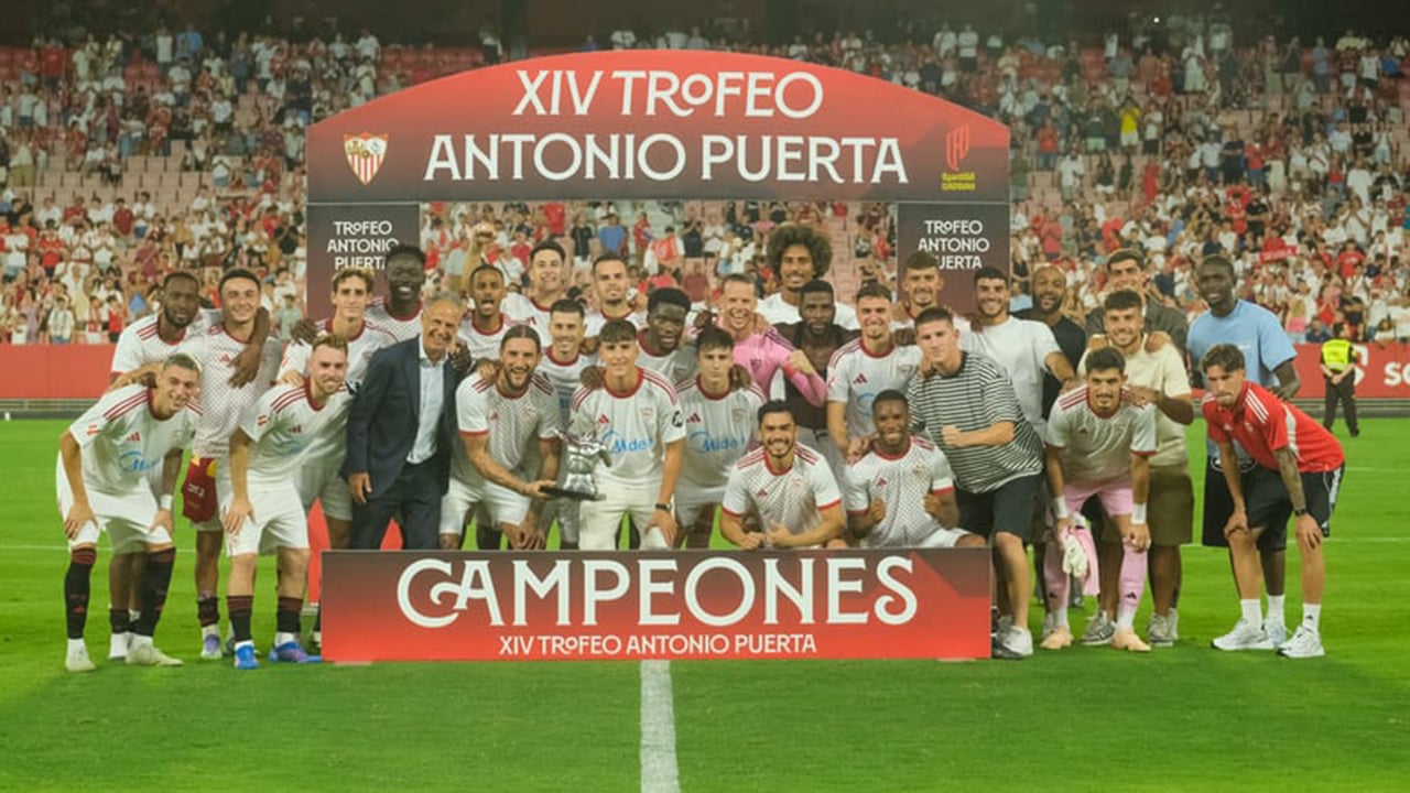Sevilla - Aston Villa: horario y dónde ver hoy en TV y online el XV Trofeo Antonio Puerta