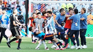 Di María señala a la FIFA tras las duras sanciones a Argentina por la pelea con España: "Es bastante exagerado todo"