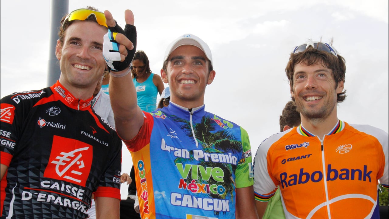 Alejandro Valverde: "Me he criado viendo a Perico Delgado de corredor y de narrador deportivo, toda la vida. Alberto Contador era muy difícil de batir y ahora comunica muy bien"