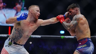 Topuria le contesta a Gaethje desde el hospital