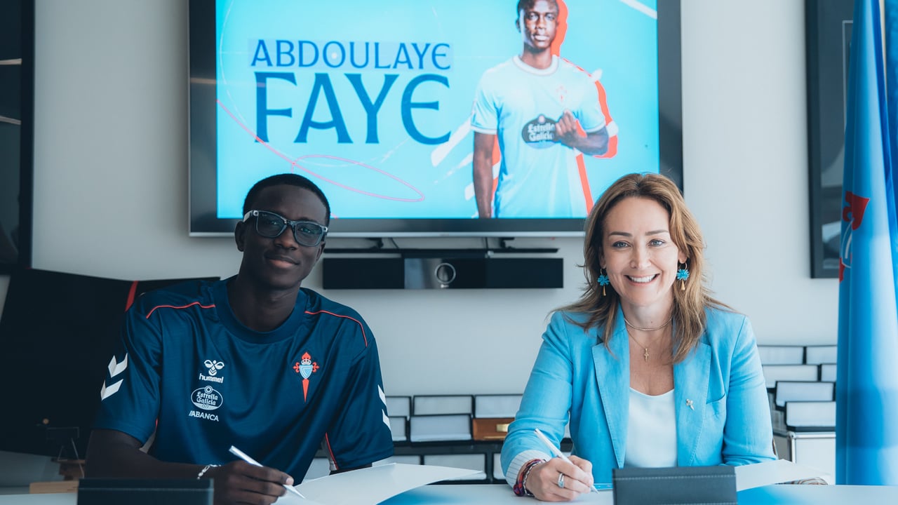 El Celta oficializa la incorporación de Abdoulaye Faye para reforzar la defensa