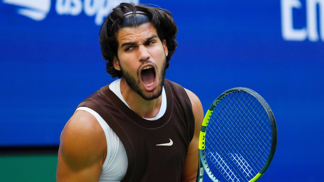 Carlos Alcaraz ruge fuerte en el US Open pero su final podría estar cerca