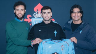 Álvaro Núñez, sobre su fichaje por el Celta: "Lo pasé bastante mal, cuando se hizo oficial se me bajó todo y me puse malo"