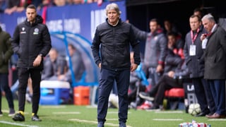 Pellegrini ve "justo" el que es "un buen empate", pero sin paños calientes: "Es preocupante llevar siete jornadas sin ganar"