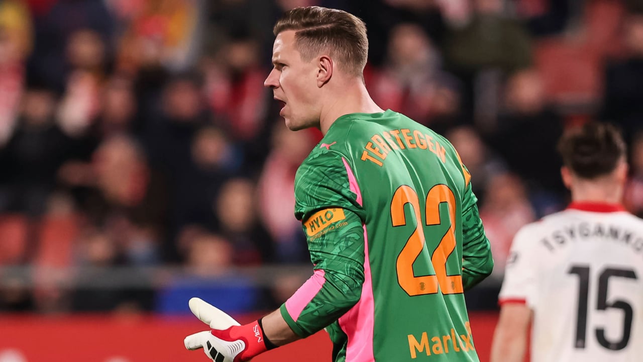 Ter Stegen, intervenido con éxito en Finlandia, pero el Girona se teme lo peor