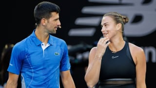 El US Open alucina: Djokovic y Sabalenka, la pareja del año