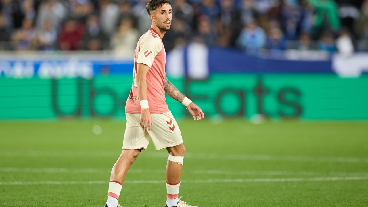 Larrubia en el momento más delicado de su temporada con el Málaga: "Soy el primero en exigirme el máximo"