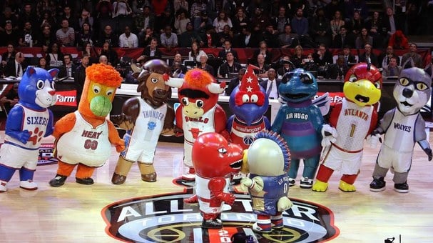 Los desorbitados sueldos de las mascotas de la NBA