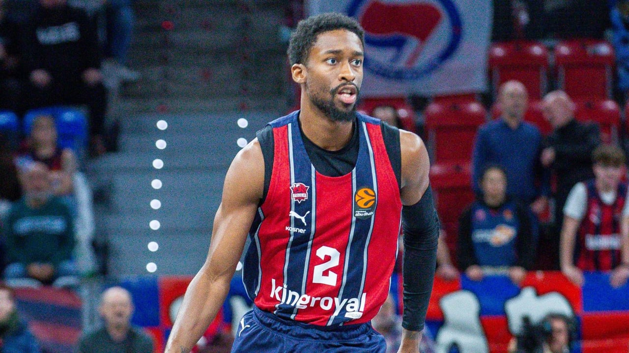 Paolo Galbiati celebra la decisión de Baskonia con Kobi Simmons: "Estoy muy contento de que termine la temporada con nosotros"