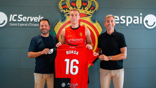 Buksa llega al Mallorca con las ideas clara: "Mi objetivo es ayudar al equipo a conseguir el ascenso" 