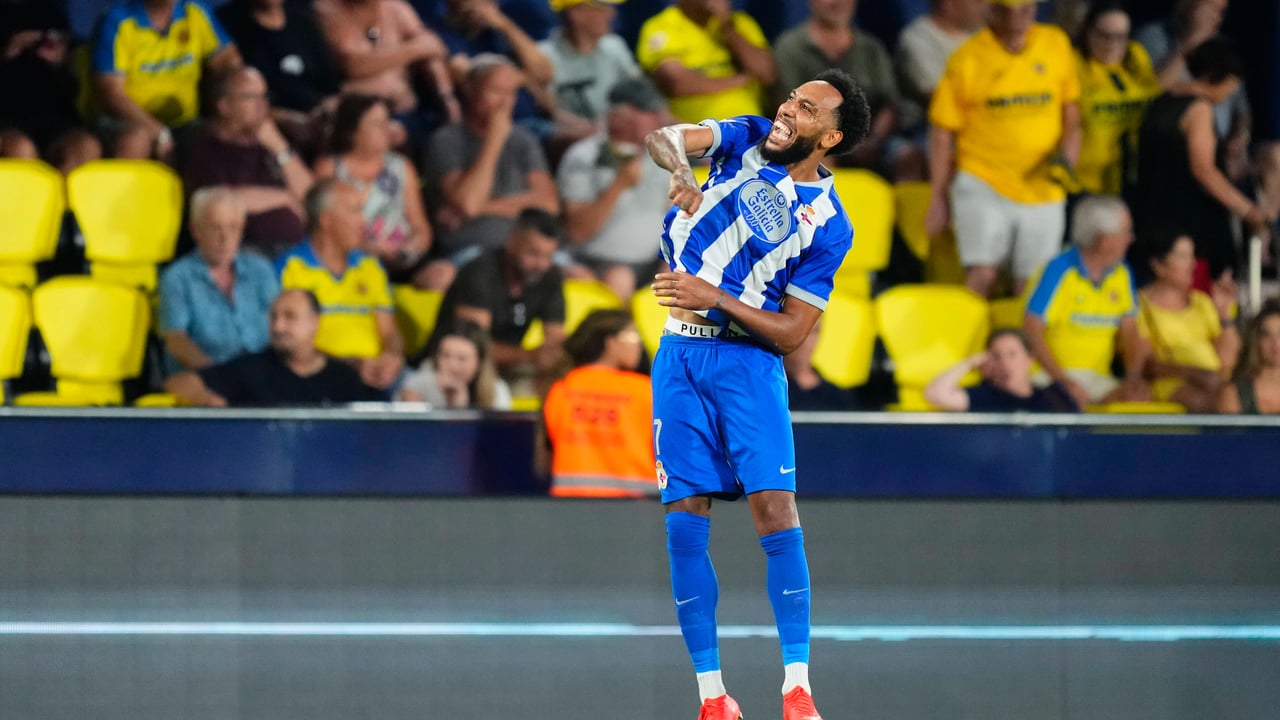 Villarreal 2-3 Deportivo: Aubameyang decide y aumenta la crisis en La Cerámica