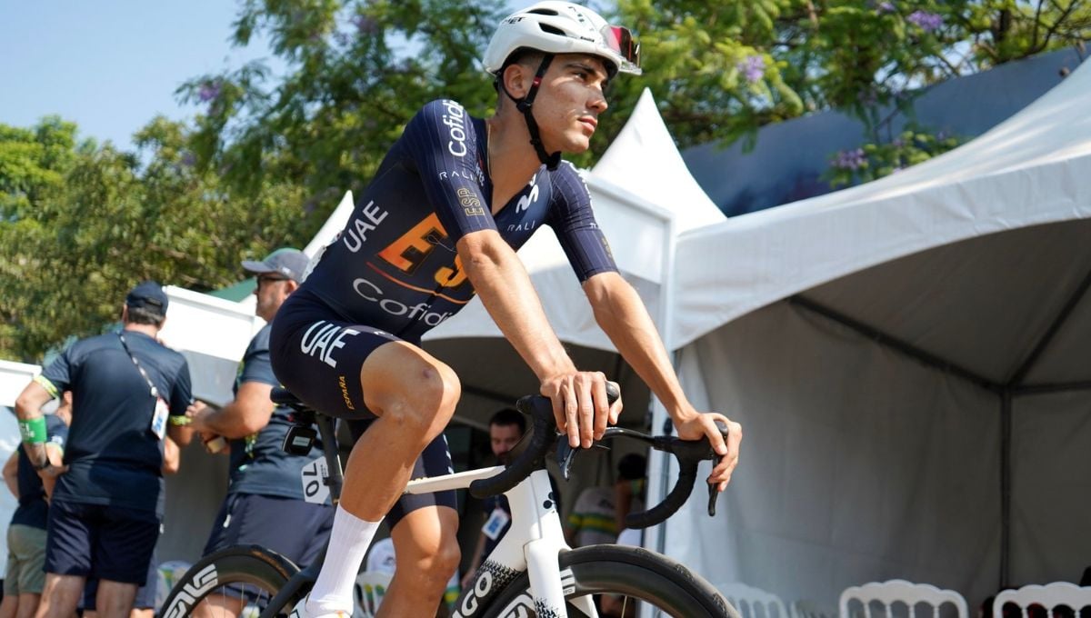 Señalan a Juan Ayuso por su separación de Pogacar