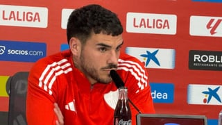 El nuevo Isaac Romero, "más tranquilo" para "que no vuelva a ocurrir" lo del último derbi