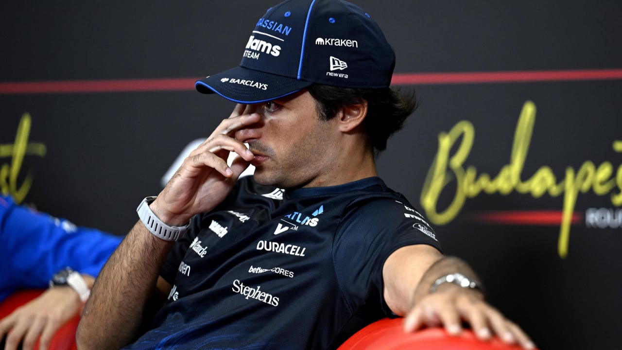 Carlos Sainz, hundido: "Esto nunca me había pasado"