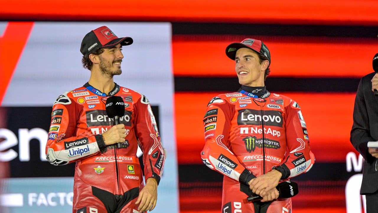 Ducati se cansa de la pelea entre Marc Márquez y Bagnaia