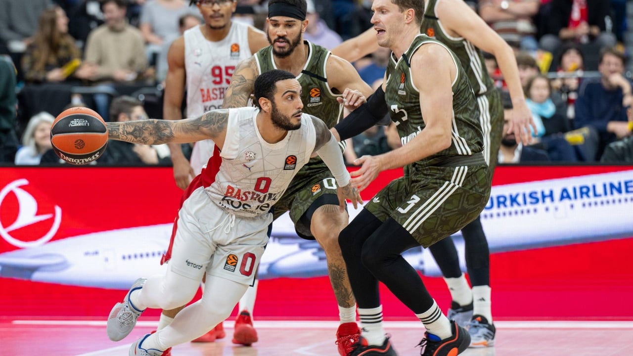 Estrella Roja - Baskonia: horario, canal y dónde ver en TV y online el partido de Euroliga